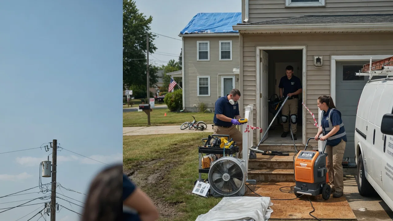 Water Damage Repair in Rogersville, PA near me